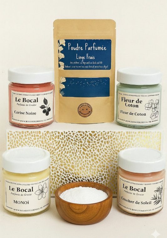 Coffret Découverte (personnalisable) +1 Sachet de poudre parfumée OFFERT